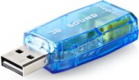Nedis USCR10051BU 5.1 USB 2.0 Hangkártya