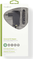 Nedis Univerzális hálózati adapter (3-12V / 0.6A) Fekete