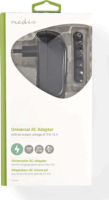 Nedis Univerzális hálózati adapter (3-12V / 1.5A) Fekete