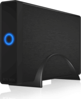 IcyBox IB-377-C31 3.5" USB 3.1 Külső HDD ház - Fekete