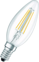 Osram Base Classic 4W E14 LED gyertya izzó filament - Meleg fehér (3db)
