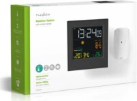 Nedis WEST404BK Időjárásjelző állomás
