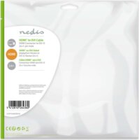 Nedis CCGP34800BK20 HDMI - DVI (apa - apa) kábel 2m - Fekete