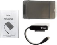 i-tec MySafe 2.5" USB 3.1 Type-C Külső HDD ház - Szürke