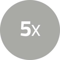 Nedis Lítium CR1632 Gombelem (5db/csomag)