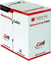 Techly 022571 UTP CAT6 Patch kábel 305m Szürke
