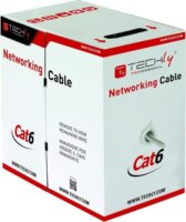 Techly 022823 UTP CAT6 Patch kábel 305m Szürke