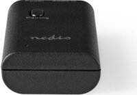 Nedis BTTR100BK 2 Csatornás Bluetooth adó fejhallgatóhoz - Fekete