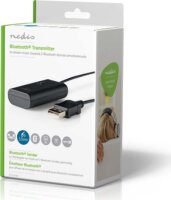 Nedis BTTR100BK 2 Csatornás Bluetooth adó fejhallgatóhoz - Fekete