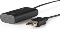 Nedis BTTR100BK 2 Csatornás Bluetooth adó fejhallgatóhoz - Fekete