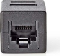 Nedis CAT6 RJ45 UTP toldó (anya - anya) - Fekete