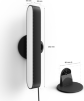 Philips Hue White and color ambiance Play RGB LED hangulatfény kiegészítő csomag - Fekete