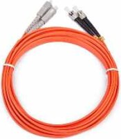 Gembird CFO-STSC-OM2-5M optikai patch kábel ST-SC Duplex 5m - Narancssárga