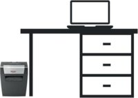 Rexel Momentum X406 Iratmegsemmisítő - Fekete