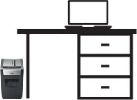 Rexel Momentum X312-SL Iratmegsemmisítő - Fekete