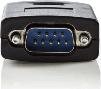 Nedis (USB A apa - RS232 apa) Átalakító kábel 0.9m - Fekete