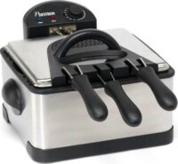 Bestron DF402B Családi Olajsütő - Inox