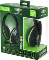 Spirit of Gamer PRO-XH5 Gaming Headset Fekete/Zöld