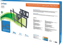 Manhattan 461221 60"-100" LCD TV/Monitor fali tartó Fekete