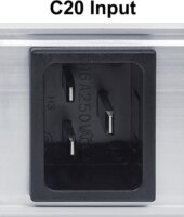 Intellinet 163683 19" Tápelosztó sáv 1U - Fekete