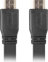 Lanberg HDMI-A apa - HDMI-A apa v2.0 Lapos kábel 5m Fekete
