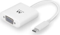 Ewent EW9821 USB-C apa - VGA anya Adapter - Fehér