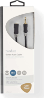 Nedis JACK - JACK Sztereó audiokábel 10m (3.5mm jack apa - 3.5mm jack anya) 3m Antracit