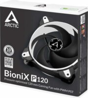 Arctic BioniX P120 120mm PWM rendszerhűtő - Fehér