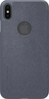 Nillkin Sparkle Logo Apple iPhone XS Max Bőr Flip Oldalra Nyíló Tok - Fekete