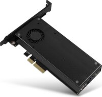 Axagon PCEM2-DC PCIe - M.2 adapter aktív hűtéssel