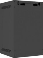 Lanberg 10" Fali rack szekrény (Üveg) 9U 280x310mm - Fekete