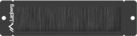 Lanberg AK-1104-B 10" Kefés kábelbevezető panel 1U - Fekete