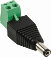 Nedis CCTV Biztonsági Csatlakozó: 2 Vezetékes - DC Dugasz 5.5 x 2.1 mm (5db/csomag)