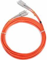 Gembird CFO-SCSC-OM2-1M optikai patch kábel SC Duplex 1m - Narancssárga