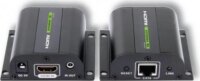 Techly 020355 HDMI Extender UTP kábelen 60m - Fekete