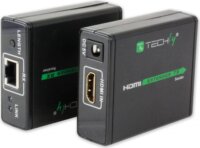 Techly 309739 HDMI Extender UTP kábelen 60m - Fekete