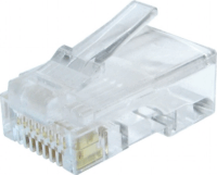 Gembird RJ45 csatlakozó Áttetsző (100db / csomag)