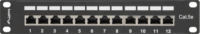 Lanberg PPF5-9012-B 10" Patch panel - 12 port