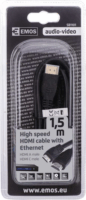 Emos SB1101 HDMI - Micro HDMI (apa - apa) kábel 1.5m - Fekete