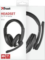 Trust Reno Gaming Headset Fekete