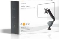 Nedis MMNTSI100BK 10"-32" LCD TV/Monitor asztali tartó állvány - Fekete