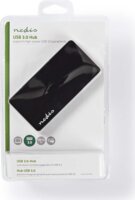 Nedis UHUBU3420BK USB 3.0 HUB (4 port) Fekete