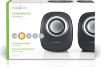 Nedis CSPR10020BK 2.0 hangfal - Fekete