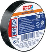Tesa Professional Szigetelőszalag - Fekete (20m)