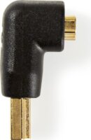 Nedis CVGB34901BK HDMI (apa 90° - apa) adapter - Fekete