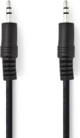 Nedis 3.5mm Jack M - 3.5mm Jack M Audiokábel 0.5m Fekete