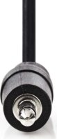 Nedis 3.5mm Jack M - 3.5mm Jack M Audiokábel 0.5m Fekete