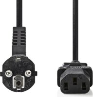Nedis CEGP10000BK20 C13 Tápkábel 2m - Fekete