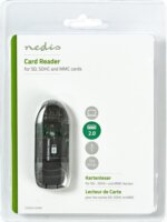 Nedis CRDRU2100BK USB 2.0 Külső kártyaolvasó
