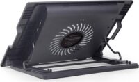Gembird NBS-1F17T-01 Notebook hűtőtálca - Fekete